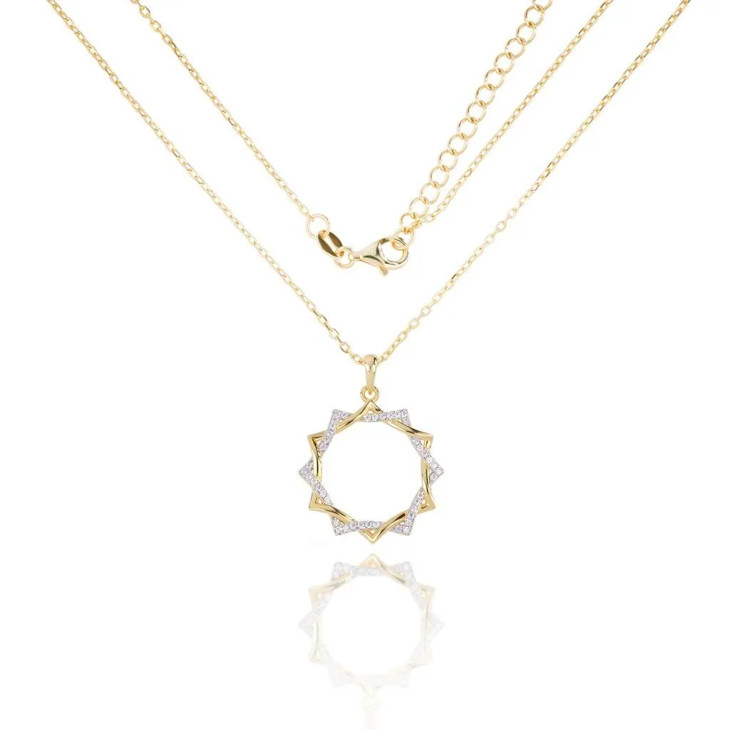 Серебряное колье SN287