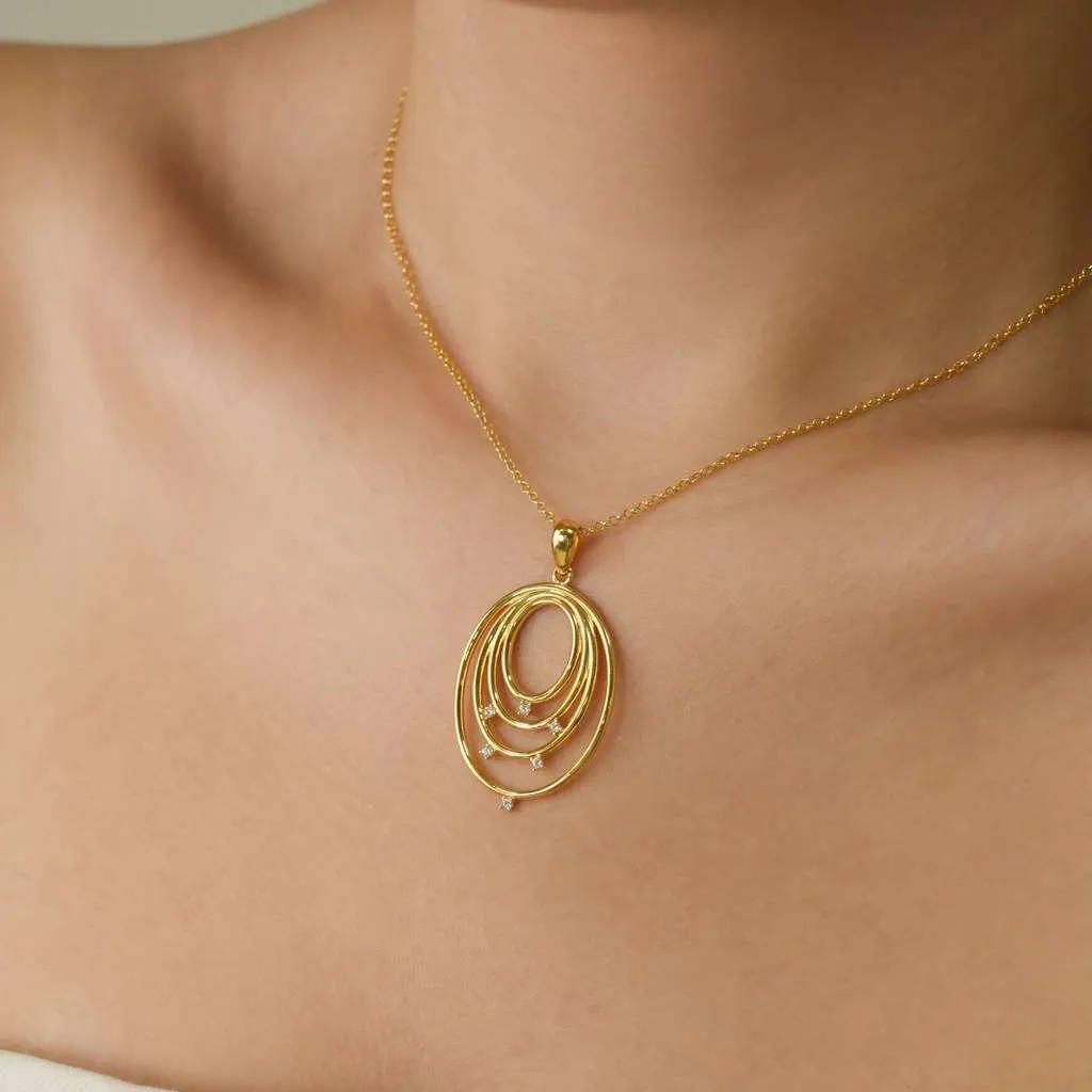 Silver Pendant SP663YG